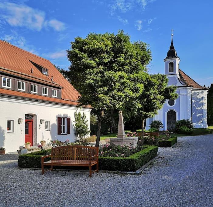 Ferienwohnung Gutshof In Seenaehe Dießen am Ammersee エクステリア 写真