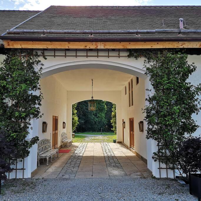 Ferienwohnung Gutshof In Seenaehe Dießen am Ammersee エクステリア 写真